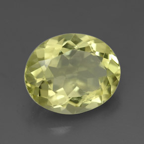 Cuarzo amarillo natural de 3,06 ct, corte óvalo, VVS-VS