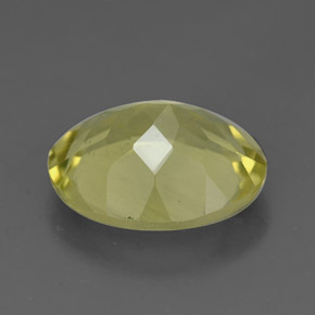 Cuarzo amarillo natural de 3,11 ct, corte óvalo, VVS