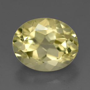 Cuarzo amarillo natural de 3,77 ct, corte óvalo, VVS