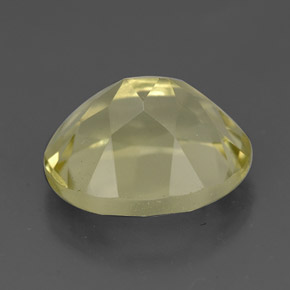 Cuarzo amarillo natural de 3,77 ct, corte óvalo, VVS