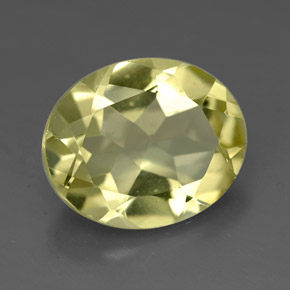 Cuarzo amarillo natural de 3,24 ct, corte óvalo, VVS
