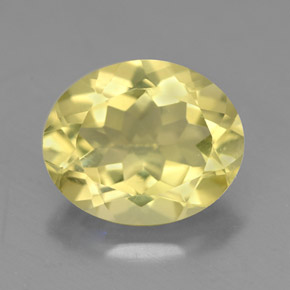 Cuarzo amarillo natural de 3,16 ct, corte óvalo, VVS-VS