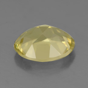 Cuarzo amarillo natural de 3,02 ct, corte óvalo, VVS