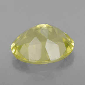 Cuarzo amarillo natural de 3,19 ct, corte óvalo, VVS