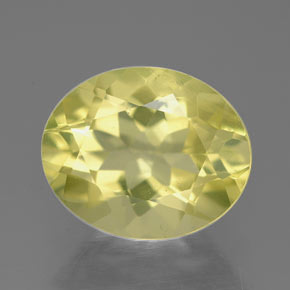 Cuarzo amarillo natural de 3,12 ct, corte óvalo, VVS-VS