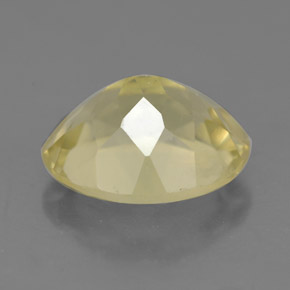 Cuarzo amarillo natural de 3,49 ct, corte óvalo, VS