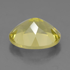 Cuarzo amarillo natural de 3,30 ct, corte óvalo, VVS