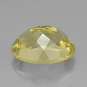 Cuarzo amarillo natural de 3,56 ct, corte óvalo, VVS