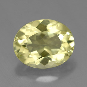 Cuarzo Limón natural de 3.70 ct, Corte Óvalo, VVS