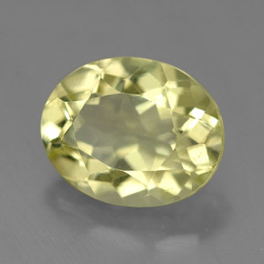Cuarzo Limón natural de 3.70 ct, Corte Óvalo, VVS