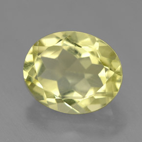Cuarzo amarillo natural de 3,68 ct, corte óvalo, VVS-VS