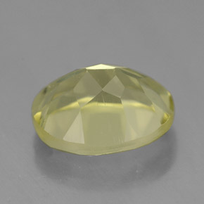 Cuarzo amarillo natural de 3,68 ct, corte óvalo, VVS-VS