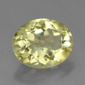 Cuarzo amarillo natural de 3,73 ct, corte óvalo, VVS