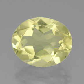 Cuarzo amarillo natural de 3,11 ct, corte óvalo, VVS-VS