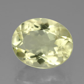 Cuarzo amarillo natural de 3,66 ct, corte óvalo, VVS