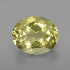 Cuarzo amarillo natural de 3,17 ct, corte óvalo, VVS-VS