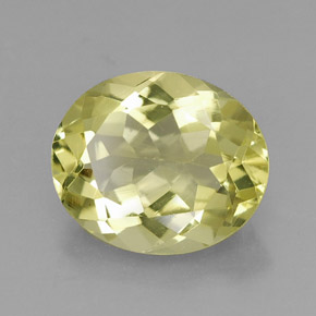 Cuarzo amarillo natural de 3,17 ct, corte óvalo, VVS