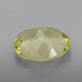 Cuarzo amarillo natural de 3,17 ct, corte óvalo, VVS