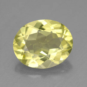 Cuarzo amarillo natural de 3,09 ct, corte óvalo, VVS