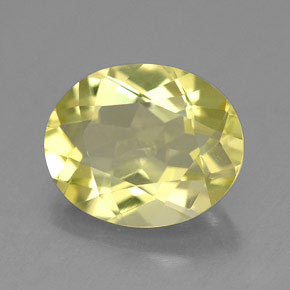 Cuarzo amarillo natural de 3,09 ct, corte óvalo, VVS