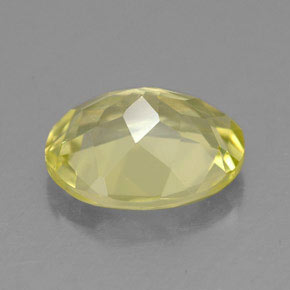 Cuarzo amarillo natural de 3,09 ct, corte óvalo, VVS
