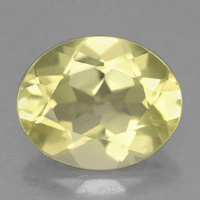 Cuarzo amarillo natural de 3,03 ct, corte óvalo, VVS-VS