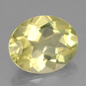 Cuarzo amarillo natural de 3,03 ct, corte óvalo, VVS-VS