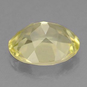 Cuarzo amarillo natural de 3,03 ct, corte óvalo, VVS-VS