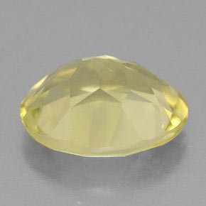 Cuarzo amarillo natural de 3,13 ct, corte óvalo, VS