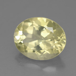 Cuarzo amarillo natural de 3,24 ct, corte óvalo, VS