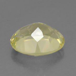 Cuarzo amarillo natural de 3,32 ct, corte óvalo, VVS