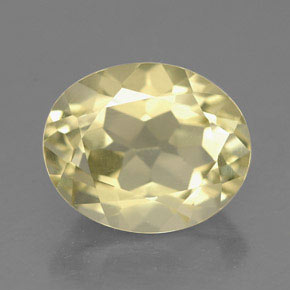Cuarzo amarillo natural de 3,22 ct, corte óvalo, VVS
