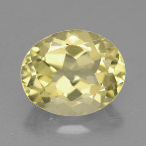 Cuarzo amarillo natural de 3,51 ct, corte óvalo, VVS