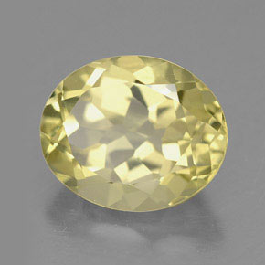 Cuarzo amarillo natural de 3,51 ct, corte óvalo, VVS
