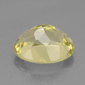 Cuarzo amarillo natural de 3,51 ct, corte óvalo, VVS