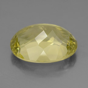 Cuarzo amarillo natural de 8,98 ct, corte óvalo, VVS