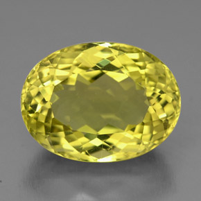 Cuarzo amarillo natural de 10,51 ct, corte óvalo, VVS