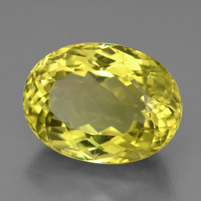 Cuarzo amarillo natural de 10,51 ct, corte óvalo, VVS
