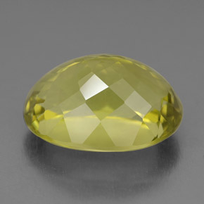 Cuarzo amarillo natural de 10,51 ct, corte óvalo, VVS