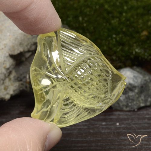 57.41ct Natural Laguna Yellow  Cuarzo, Elegante, Transparente