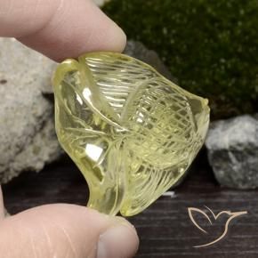 Cuarzo Laguna Yellow  natural de 57.41 ct, Elegante, Transparente