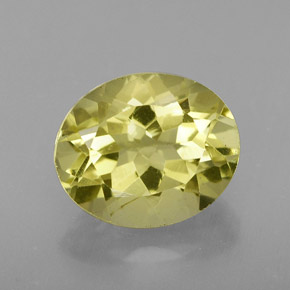Cuarzo amarillo natural de 3,60 ct, corte óvalo, VVS-VS