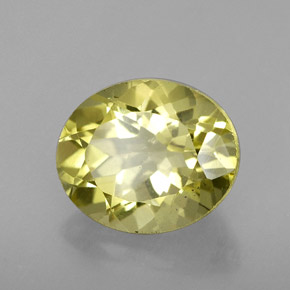 Cuarzo amarillo natural de 3,60 ct, corte óvalo, VVS-VS