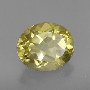 Cuarzo amarillo natural de 3,73 ct, corte óvalo, VVS-VS