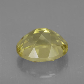 Cuarzo amarillo natural de 3,73 ct, corte óvalo, VVS-VS