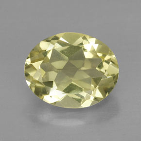 Cuarzo amarillo natural de 3,48 ct, corte óvalo, VVS-VS
