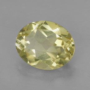 Cuarzo amarillo natural de 3,48 ct, corte óvalo, VVS-VS