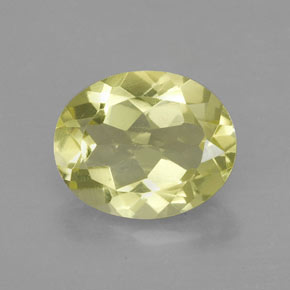 Cuarzo Limón natural de 2.90 ct, Corte Óvalo, VVS
