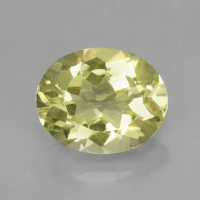 Cuarzo amarillo natural de 3,67 ct, corte óvalo, VVS