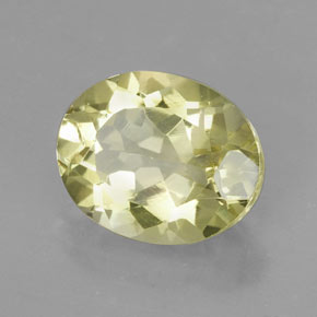 Cuarzo amarillo natural de 3,67 ct, corte óvalo, VVS